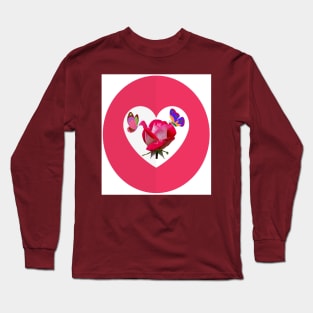 Love Rose Long Sleeve T-Shirt